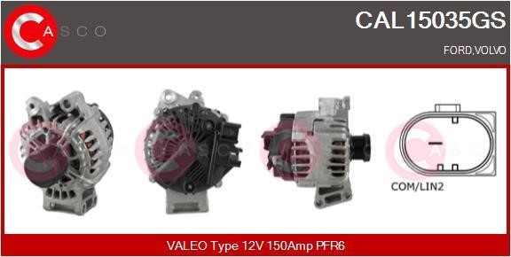 Casco CAL15035GS Alternator CAL15035GS: Buy near me in Poland at 2407.PL - Good price!