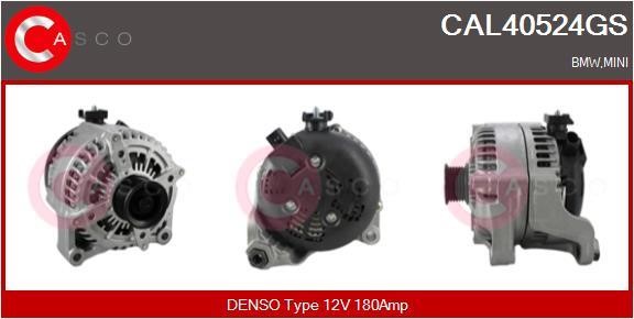 Casco CAL40524GS Alternator CAL40524GS: Buy near me in Poland at 2407.PL - Good price!