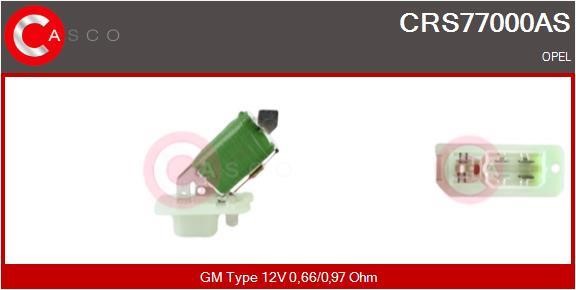 Casco CRS77000AS Resistor, interior blower CRS77000AS: Buy near me in Poland at 2407.PL - Good price!