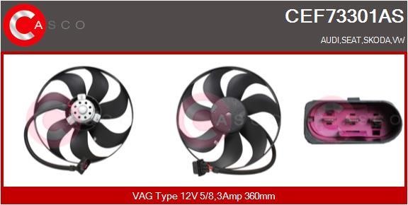 Casco CEF73301AS Вентилятор, охлаждение двигателя CEF73301AS: Отличная цена - Купить в Польше на 2407.PL!