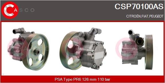 Casco CSP70100AS Hydraulic Pump, steering system CSP70100AS: Buy near me in Poland at 2407.PL - Good price!