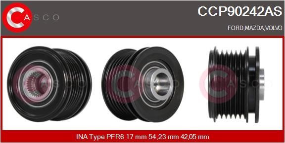Casco CCP90242AS Belt pulley generator CCP90242AS: Buy near me at 2407.PL in Poland at an Affordable price!