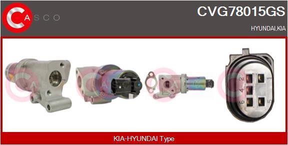Casco CVG78015GS Клапан рециркуляції відпрацьованих газів EGR CVG78015GS: Приваблива ціна - Купити у Польщі на 2407.PL!
