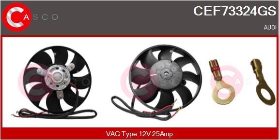 Casco CEF73324GS Hub, engine cooling fan wheel CEF73324GS: Buy near me in Poland at 2407.PL - Good price!