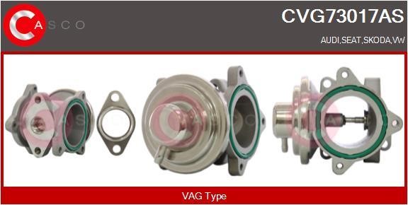 Casco CVG73017AS Клапан рециркуляции отработанных газов EGR CVG73017AS: Отличная цена - Купить в Польше на 2407.PL!