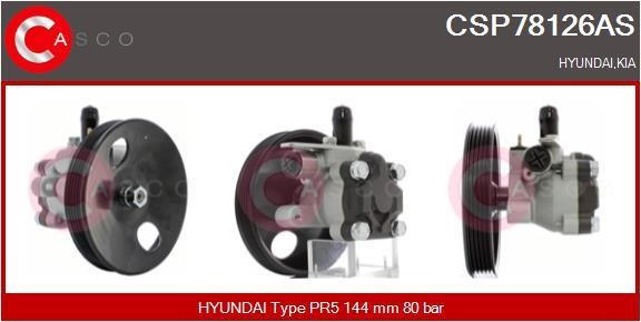 Casco CSP78126AS Hydraulic Pump, steering system CSP78126AS: Buy near me in Poland at 2407.PL - Good price!