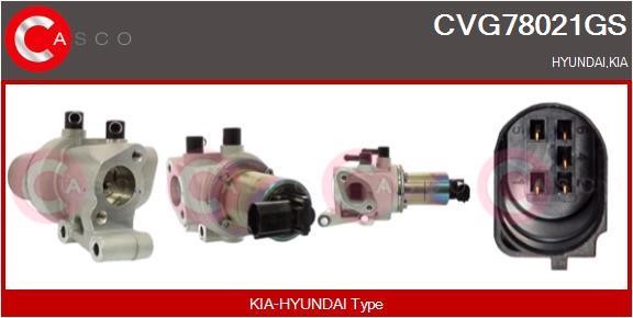 Casco CVG78021GS Клапан рециркуляції відпрацьованих газів EGR CVG78021GS: Приваблива ціна - Купити у Польщі на 2407.PL!