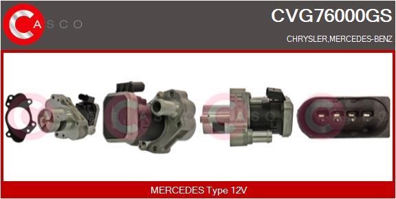 Casco CVG76000GS Клапан рециркуляции отработанных газов EGR CVG76000GS: Отличная цена - Купить в Польше на 2407.PL!