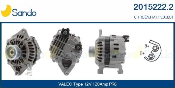 Sando 2015222.2 Alternator 20152222: Dobra cena w Polsce na 2407.PL - Kup Teraz!