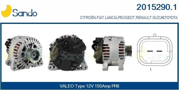 Sando 2015290.1 Alternator 20152901: Dobra cena w Polsce na 2407.PL - Kup Teraz!