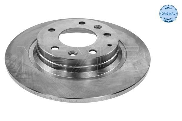 Meyle 35-15 523 0020 Rear brake disc, non-ventilated 35155230020: Buy near me in Poland at 2407.PL - Good price!