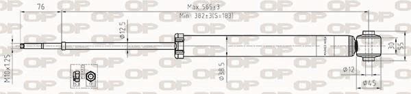 Open parts SAB8528.32 Амортизатор подвески задний газомасляный SAB852832: Отличная цена - Купить в Польше на 2407.PL!