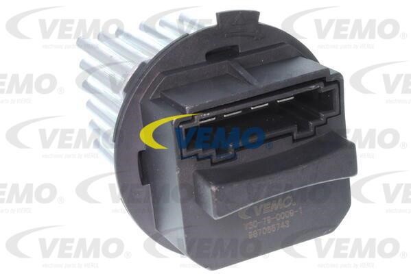 Vemo V307900091 Fan motor resistor V307900091: Buy near me in Poland at 2407.PL - Good price!