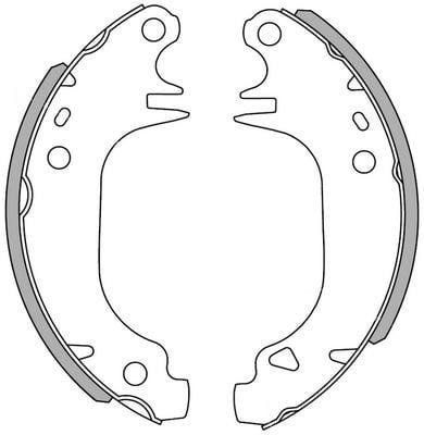 National NS4030 Brake shoe set NS4030: Buy near me at 2407.PL in Poland at an Affordable price!