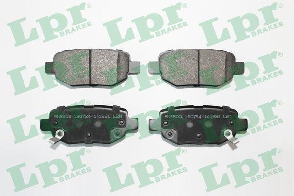 LPR 05P1831 Brake Pad Set, disc brake 05P1831: Buy near me in Poland at 2407.PL - Good price!