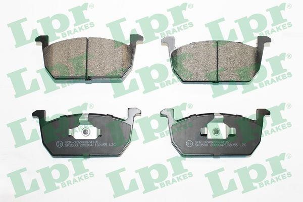 LPR 05P2055 Brake Pad Set, disc brake 05P2055: Buy near me in Poland at 2407.PL - Good price!