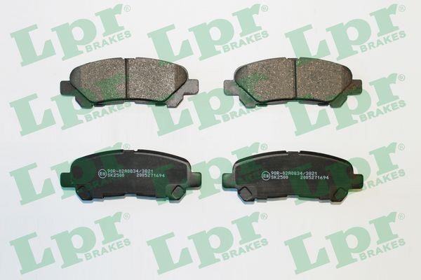 LPR 05P1694 Brake Pad Set, disc brake 05P1694: Buy near me at 2407.PL in Poland at an Affordable price!