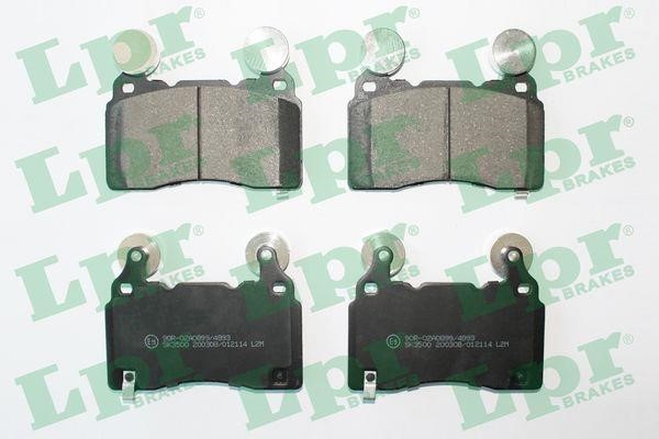 LPR 05P2114 Brake Pad Set, disc brake 05P2114: Buy near me in Poland at 2407.PL - Good price!