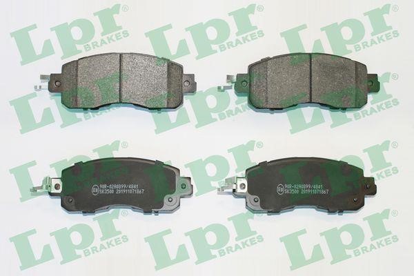 LPR 05P1867 Brake Pad Set, disc brake 05P1867: Buy near me in Poland at 2407.PL - Good price!