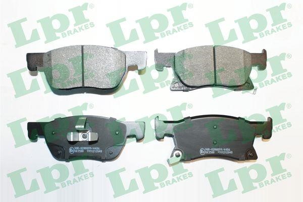 LPR 05P2048 Brake Pad Set, disc brake 05P2048: Buy near me in Poland at 2407.PL - Good price!
