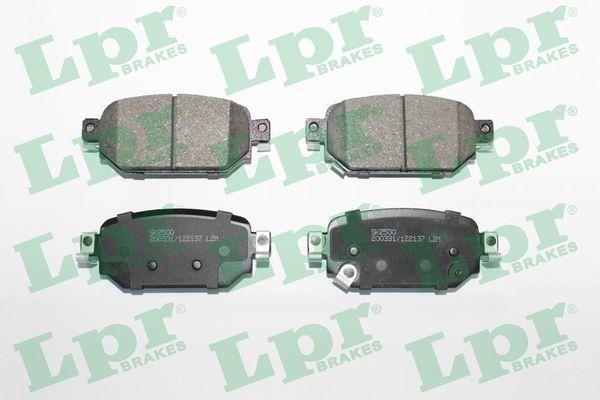 LPR 05P2137 Brake Pad Set, disc brake 05P2137: Buy near me in Poland at 2407.PL - Good price!