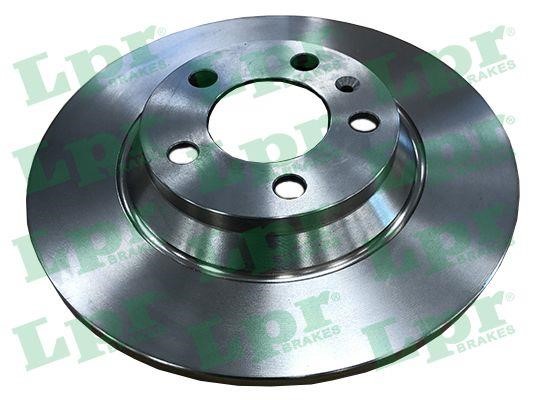 LPR V2033P Rear brake disc, non-ventilated V2033P: Buy near me at 2407.PL in Poland at an Affordable price!