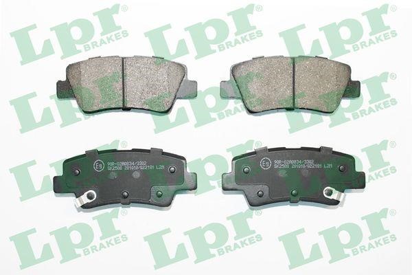 LPR 05P2181 Brake Pad Set, disc brake 05P2181: Buy near me in Poland at 2407.PL - Good price!