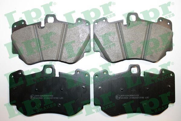 LPR 05P2192 Brake Pad Set, disc brake 05P2192: Buy near me in Poland at 2407.PL - Good price!