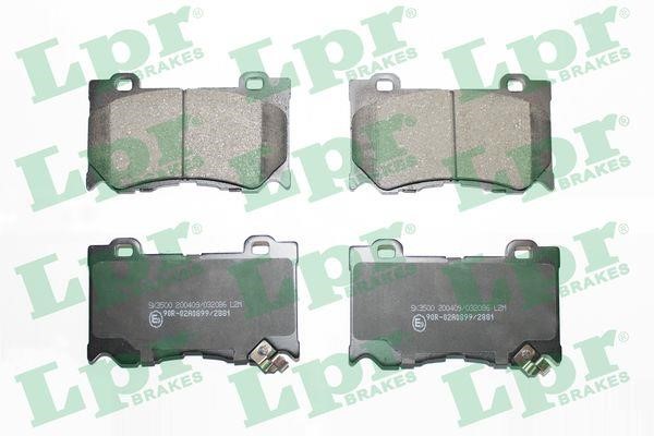 LPR 05P2086 Brake Pad Set, disc brake 05P2086: Buy near me at 2407.PL in Poland at an Affordable price!