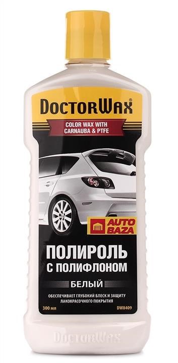 Doctor Wax DW8409 Polish with polyflon white, 300ml DW8409: Buy near me in Poland at 2407.PL - Good price!