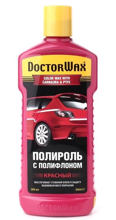 Doctor Wax DW8417 Polish with polyflon red, 300ml DW8417: Buy near me in Poland at 2407.PL - Good price!