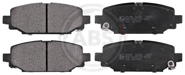 ABS 35198 Brake Pad Set, disc brake 35198: Buy near me in Poland at 2407.PL - Good price!