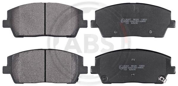 ABS 35307 Brake Pad Set, disc brake 35307: Buy near me in Poland at 2407.PL - Good price!