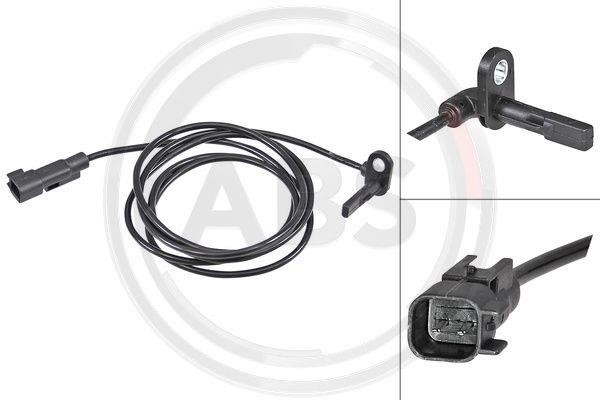 ABS 30196 Sensor, wheel speed 30196: Buy near me at 2407.PL in Poland at an Affordable price!