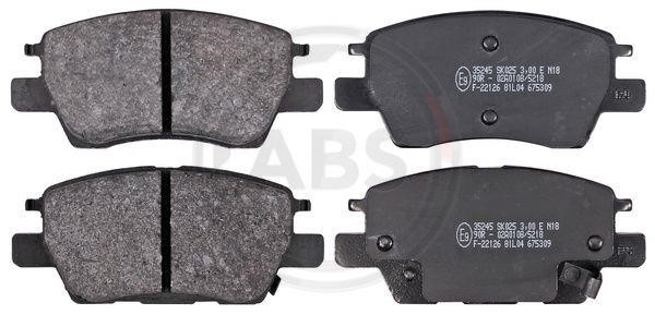 ABS 35245 Brake Pad Set, disc brake 35245: Buy near me in Poland at 2407.PL - Good price!