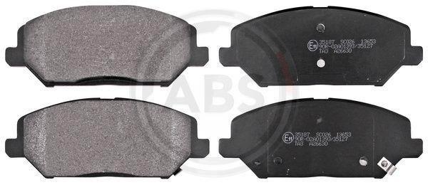 ABS 35187 Brake Pad Set, disc brake 35187: Buy near me in Poland at 2407.PL - Good price!
