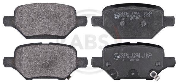 ABS 35236 Brake Pad Set, disc brake 35236: Buy near me in Poland at 2407.PL - Good price!