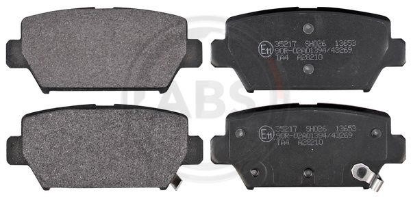 ABS 35217 Brake Pad Set, disc brake 35217: Buy near me in Poland at 2407.PL - Good price!