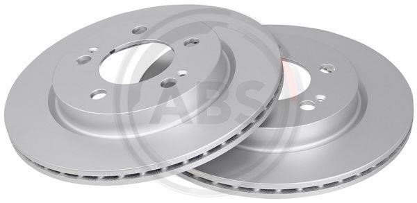 ABS 18774 Rear ventilated brake disc 18774: Buy near me in Poland at 2407.PL - Good price!