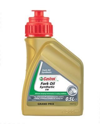 Castrol 15AB66 Масло вилочное CASTROL Fork Oil 5W, 0,5л 15AB66: Отличная цена - Купить в Польше на 2407.PL!