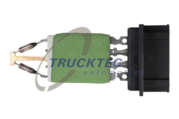 Trucktec 01.58.004 Resistor, interior blower 0158004: Buy near me in Poland at 2407.PL - Good price!