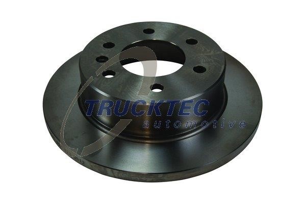Trucktec 02.35.587 Rear brake disc, non-ventilated 0235587: Buy near me in Poland at 2407.PL - Good price!