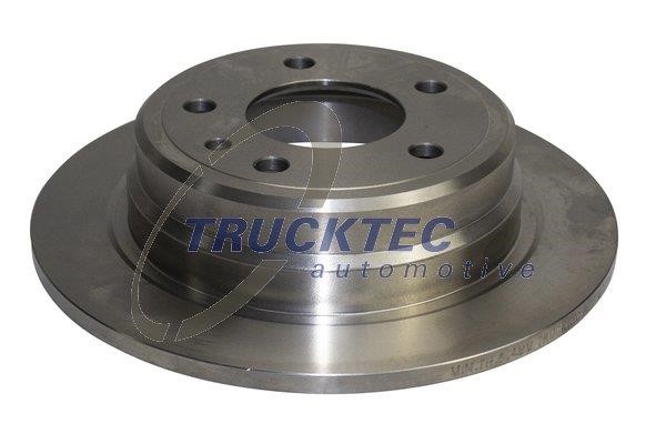 Trucktec 08.34.135 Rear brake disc, non-ventilated 0834135: Buy near me in Poland at 2407.PL - Good price!