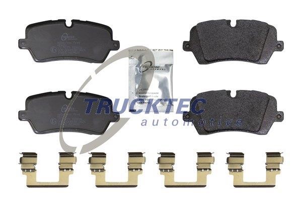 Trucktec 22.35.124 Rear disc brake pads, set 2235124: Buy near me at 2407.PL in Poland at an Affordable price!