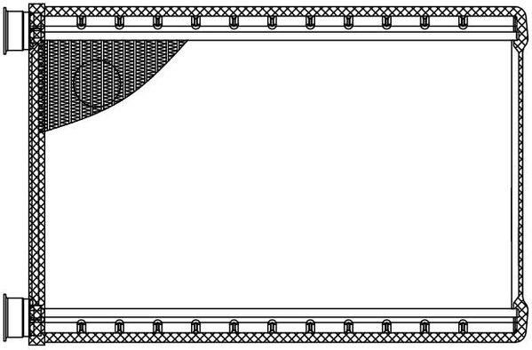 Luzar LRH 2601 Heat exchanger, interior heating LRH2601: Buy near me in Poland at 2407.PL - Good price!