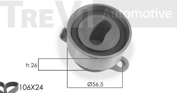 Trevi automotive KD1029 Timing Belt Kit KD1029: Buy near me at 2407.PL in Poland at an Affordable price!