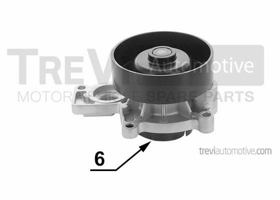 Trevi automotive TP1377 Water pump TP1377: Buy near me in Poland at 2407.PL - Good price!