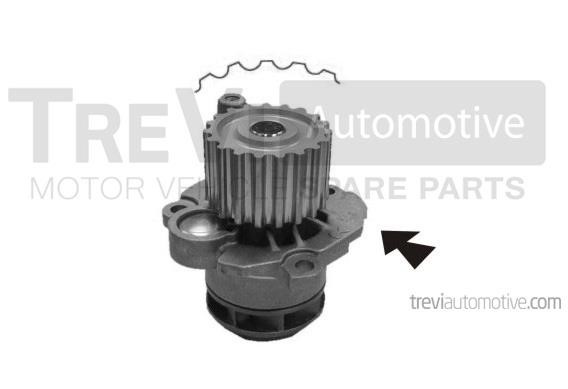 Trevi automotive TP861 Water pump TP861: Buy near me in Poland at 2407.PL - Good price!