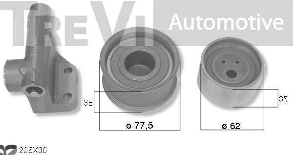 Trevi automotive KD1506 Timing Belt Kit KD1506: Buy near me in Poland at 2407.PL - Good price!