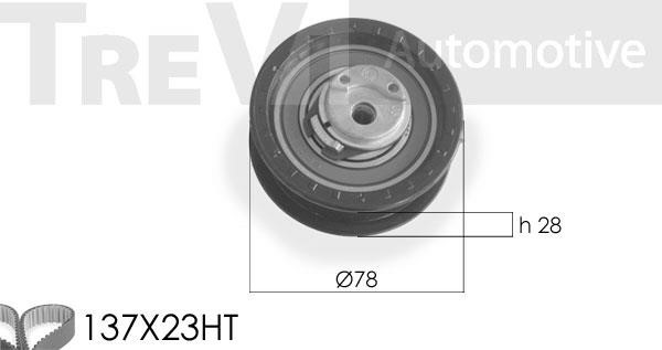 Trevi automotive KD1175 Комплект зубчастих ременів KD1175: Купити у Польщі - Добра ціна на 2407.PL!